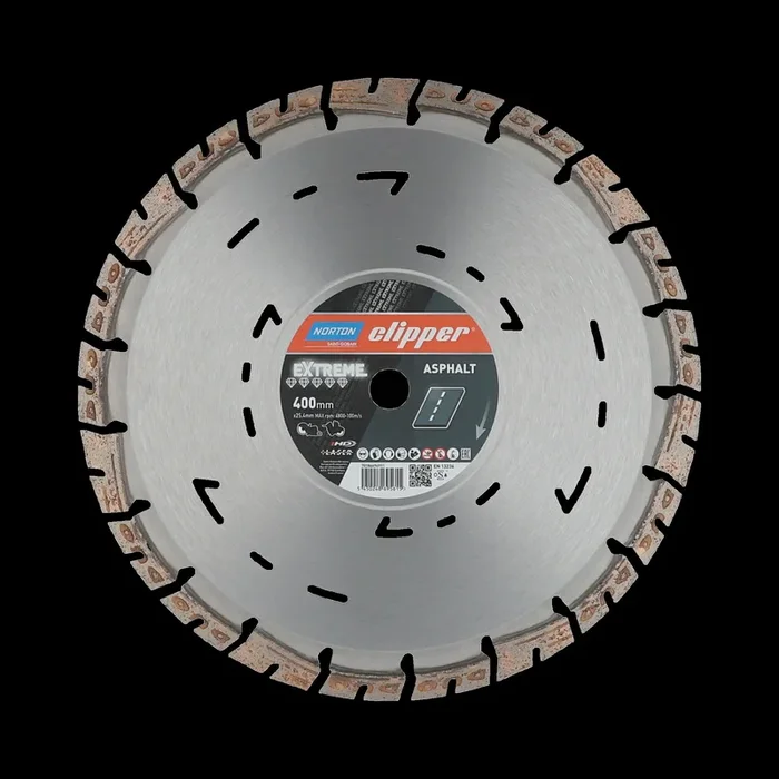 Disques diamant Clipper-EXTREME ASPHALT-400-15×3.2 NORTON – 70184694911