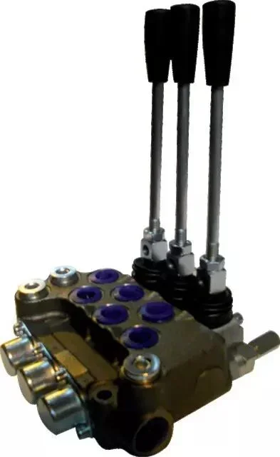 Distributeur monoblocourse 35 litres double effet 3 leviers