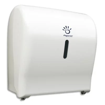 Distributeur Papernet Mini Autocut – ABS – L31,4 x H33 x P20,4 cm – pour essuie-mains en rouleau