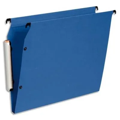 Dossiers suspendus Esselte Premium opaque – fond 15 – pour armoire – bleu – paquet de 10