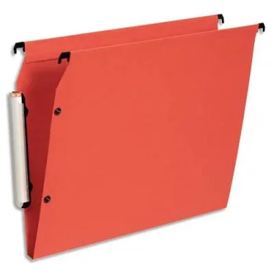 Dossiers suspendus Esselte Premium opaque – fond 15 – pour armoire – orange – paquet de 10