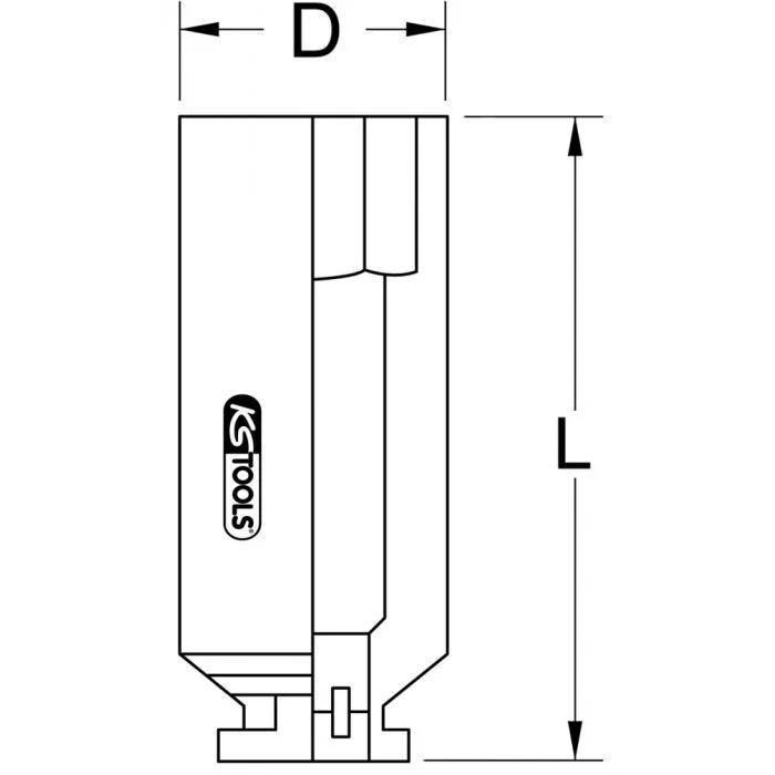 Douille 1/2&Prime; à 33 dents pour pompes à injection KSTOOLS – 1521397