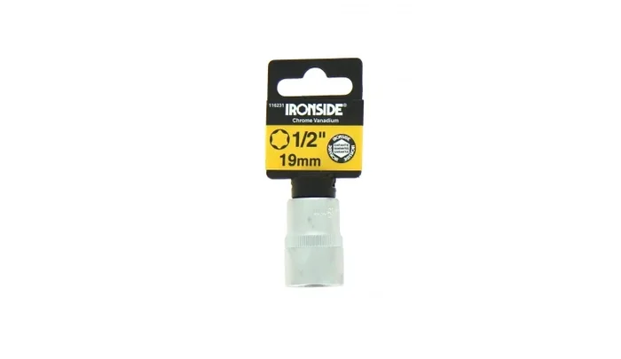 Douille 1/2&Prime; en Chrome 19 mm – Ref 116231 – Ironside