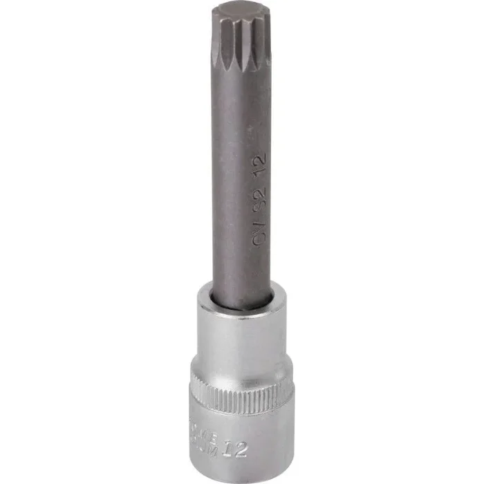 Douille 100mm embout x2n 1/2′ taille 12mm dt DRAKKAR TOOLS – 11143