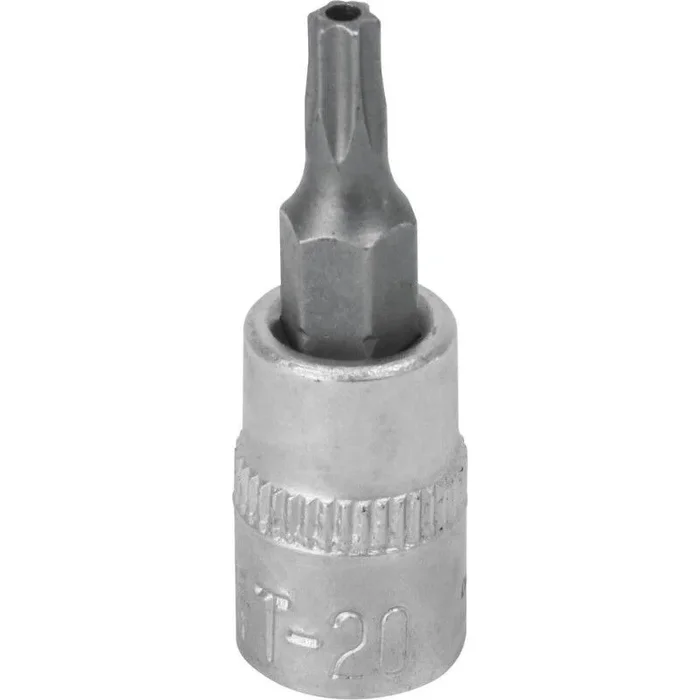 Douille 37mm embout torx perce 1/4′ taille t20 dt DRAKKAR TOOLS – 12071