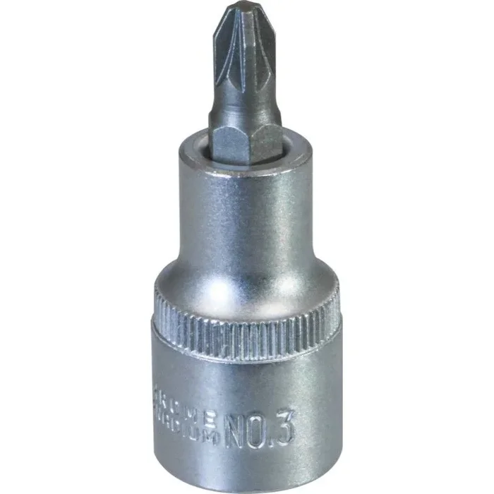 Douille 55mm embout pozidriv 1/2′ taille pz3 dt DRAKKAR TOOLS – 11178