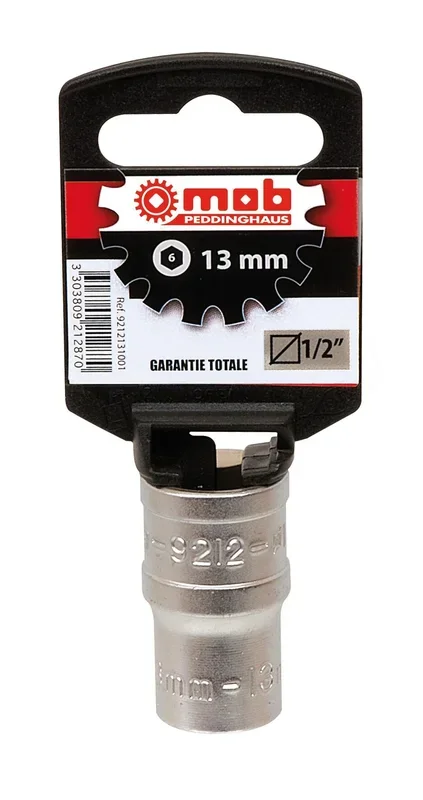 DOUILLE 6 PANS 1/2 » 13MM SUR CARTE MOB – 9212131001