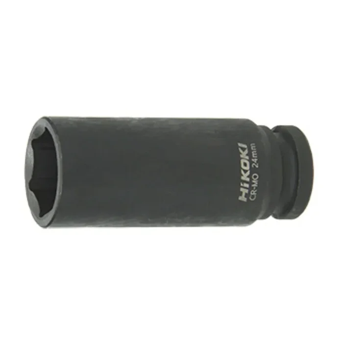 Douille à choc 1/2″ square internal, long. 85 mm, dim. 32 mm – HIKOKI – 751847