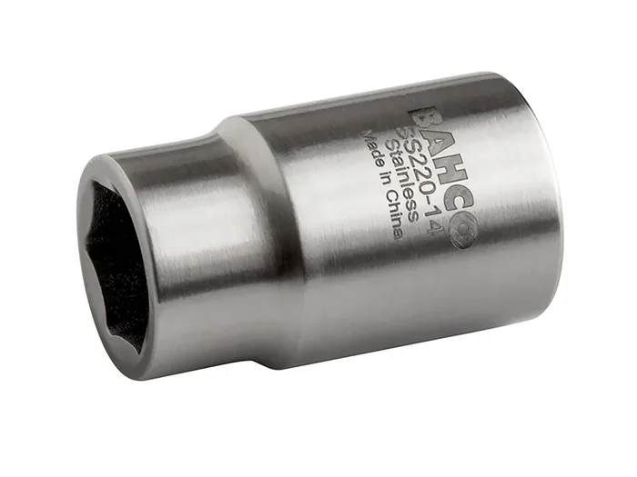 Douille Bahco, 6 pans, 3/4 pouce, Métrique