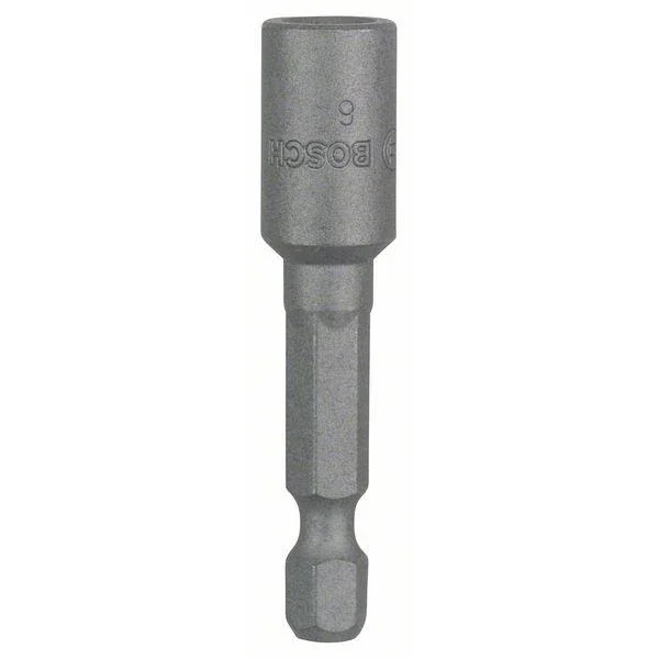 Douille de serrage magnetique 1/4 pour vis 6 pans D6 L50 Bosch