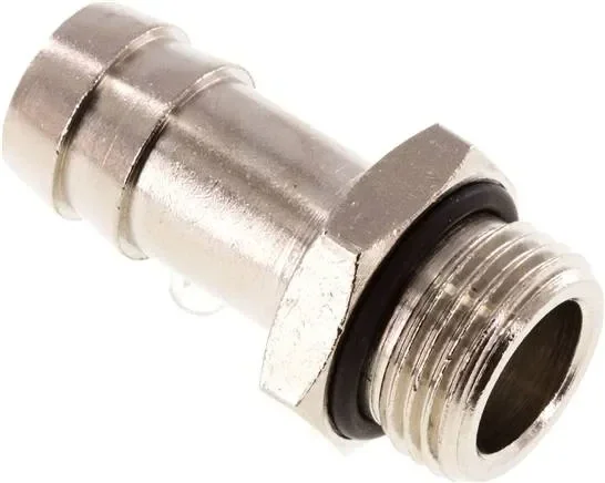 Douille filetée avec joint torique G 3/8&Prime;-13 (1/2&Prime;)mm, laiton nickelé