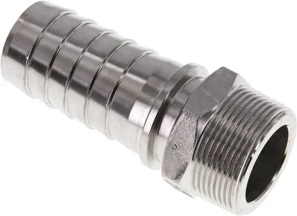 Douille filetée, DIN EN 14423 R 1-1/2&Prime;-38x54mm, 1.4301