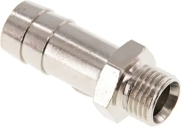 Douille filetée G 1/4&Prime;-13 (1/2&Prime;)mm, laiton nickelé