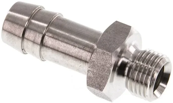Douille filetée G 1/8″-9 (3/8″)mm, 1.4571