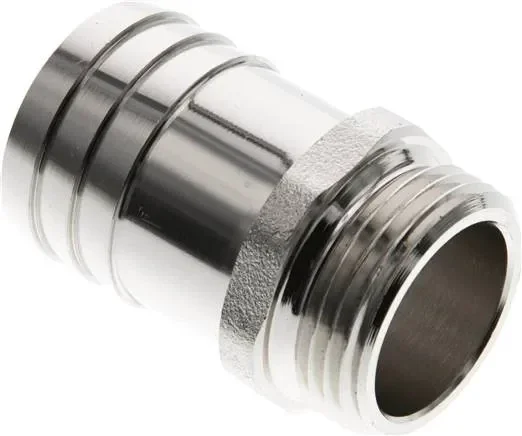 Douille filetée G 1″-32 (1-1/4″)mm, laiton nickelé