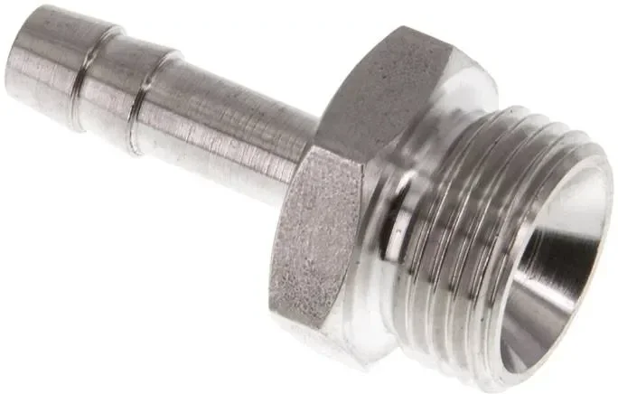 Douille filetée G 3/8″-6 (1/4″)mm, 1.4571