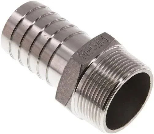 Douille filetée R 1-1/2″-38 (1-1/2″)mm, 1.4408