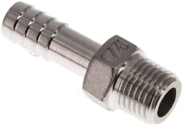 Douille filetée R 1/4&Prime;-9 (3/8&Prime;)mm, 1.4408