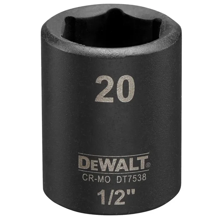 Douille impact diamètre 20 mm 1/2″ – DT7538-QZ – DEWALT