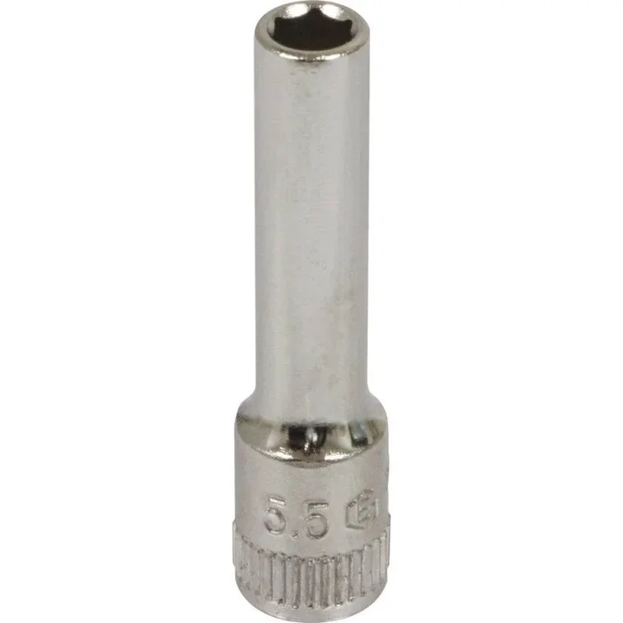 Douille longue 1/4 l50mm taille 5.5 dt /carte DRAKKAR TOOLS – 11826