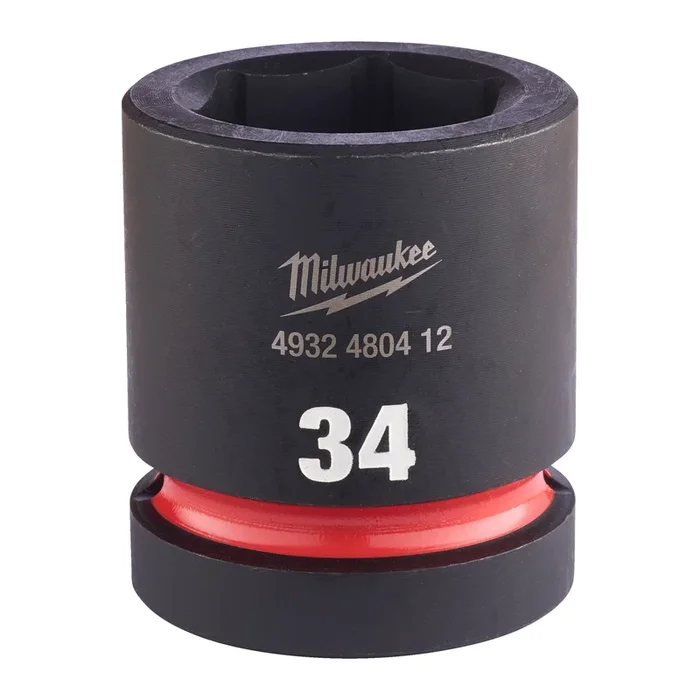 Douille MILWAUKEE ACCESSOIRES shockwave hexagonale 1″ courte – 4932480412