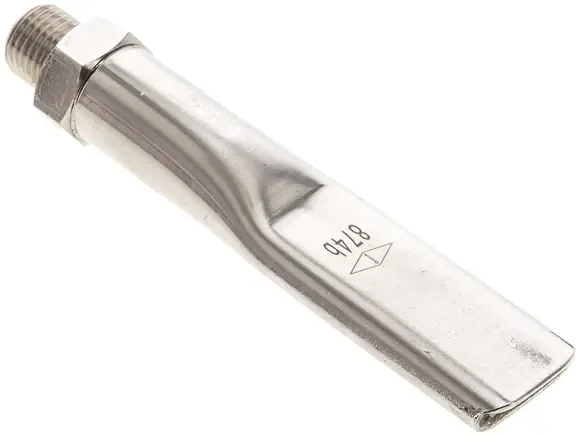 Douille plate Softy, 21, M 12 x 1,25, laiton nickelé