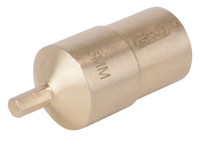 Douille tournevis 6 pans creux, courte BRONZEplus 6mm, 60mm KS TOOLS – 963.1302
