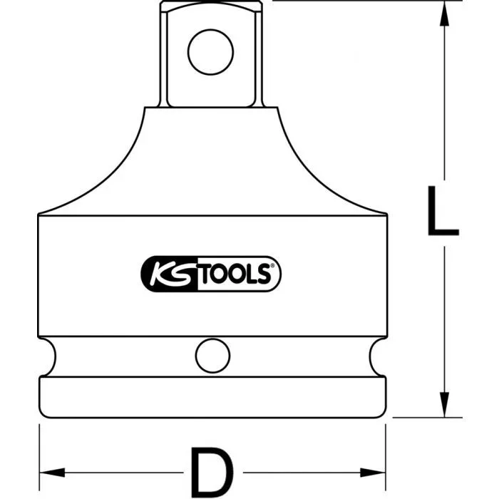 Douille tournevis à chocs 6 pans 1/2’’, 9/16&Prime; KSTOOLS – 9110993