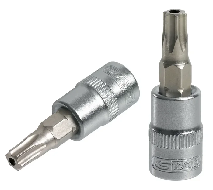 Douille tournevis ULTIMATE® TORX® percé 1/2 », L.55 mm – T60 KS TOOLS – 922.1700