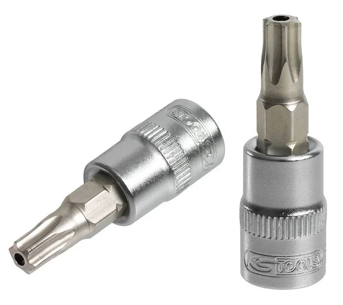 Douille tournevis ULTIMATE® TORX® percé 1/4 », L.37 mm – T15 KS TOOLS – 922.1493