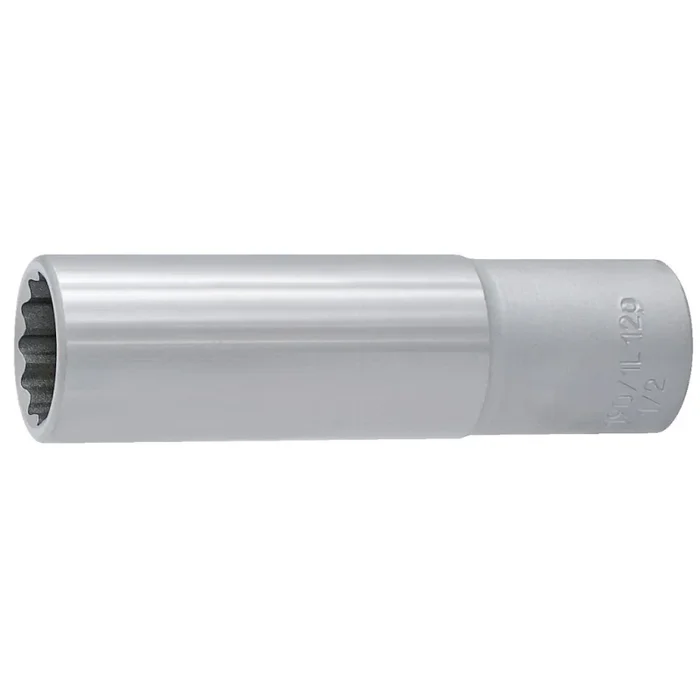 Douilles 1/2″ 12 pans longues Unior diamètre 20mm