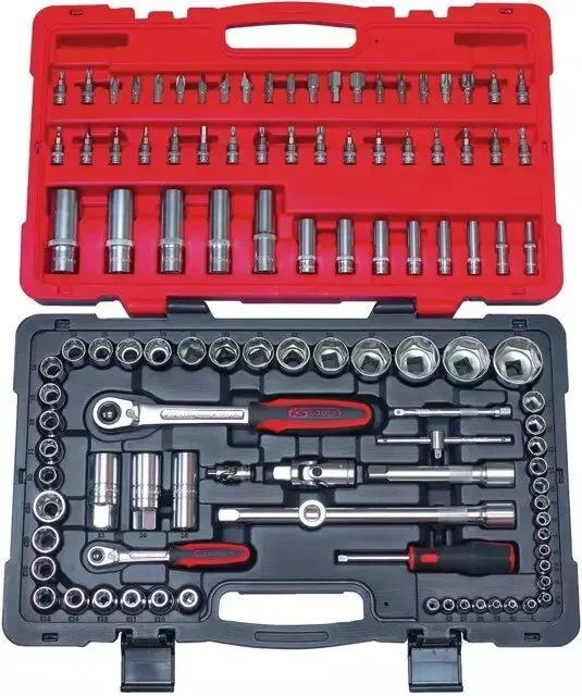 Douilles et access.Ultim.1/4″&1/2″ 111 pieces