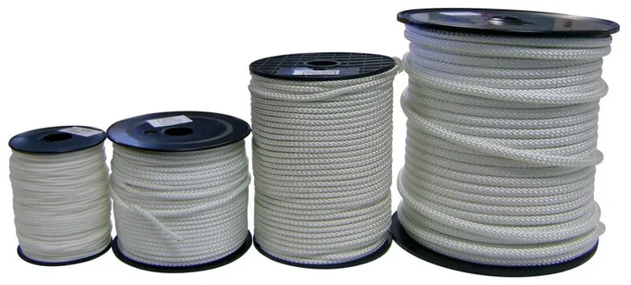 Drisse polyamide tressée d.2,5 mm cr 150 kg bobine de 100 m LEVAC – 3100B100