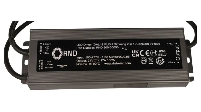 Driver de LED RND,sortie 24V 4.17A, 100W