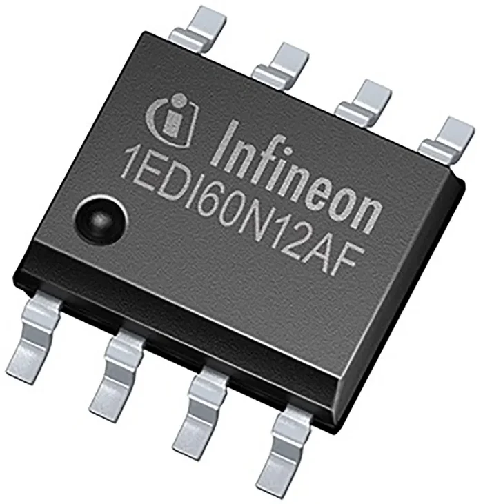 Driver de MOSFET 1EDI60N12AFXUMA1, CMOS -9,4 A, 10 A. 17V, 8 broches, DSO