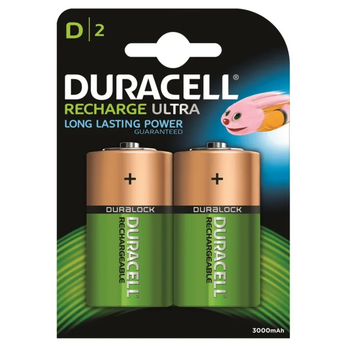 Duracell 3100000229 pile rechargeable ultra NiMH D A2 3000mAh