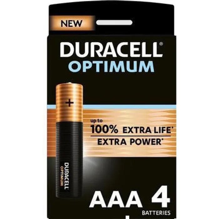 Duracell Alcaline Optimum AAA 4st.