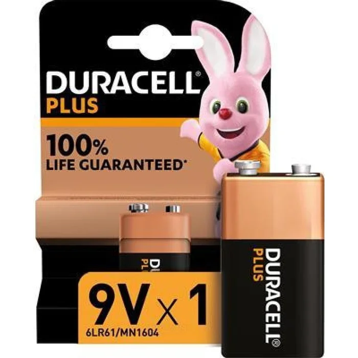 Duracell Alkaline Plus 100 9V 1er.