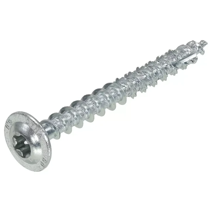 DynaPlus 0286.01.50001 Vis à bois – Tête fraisée – Filetage complet – Intérieur – TX30 – 6.0 x 60mm (100pcs)