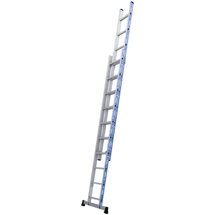 Echelle Platinium coulisse a main 2×10 echelons Hauteur acces max 5.8m