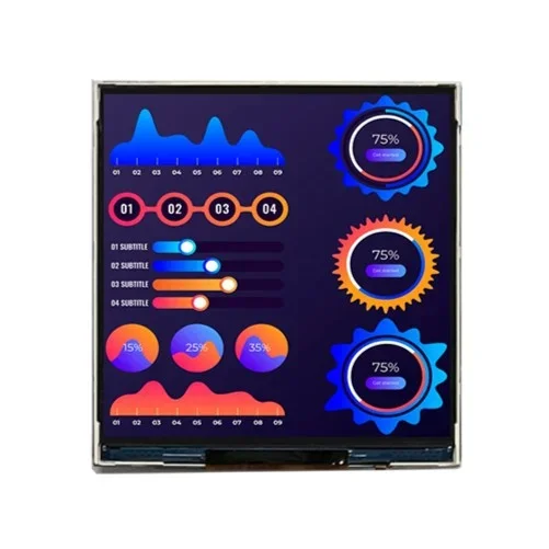 Ecran LCD TFT Midas, 4pouce, interface USB, 720 X720pixels écran tactile