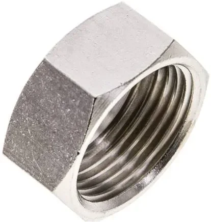 Ecrou de serrage laiton nickelé, G 3/4&Prime;, 19 mm