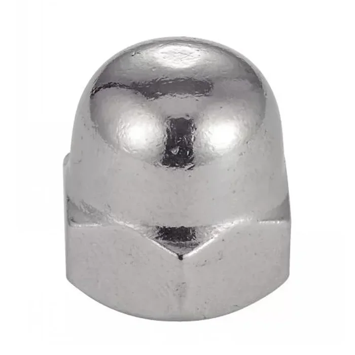 Ecrou hexagonal borgne DIN 1587 inox A2