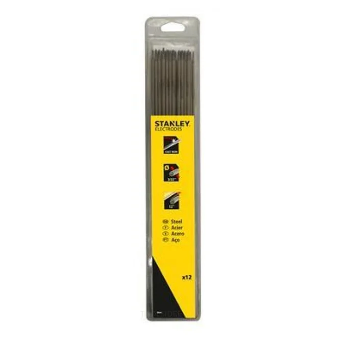 Électrodes de soudage Stanley fonte 2,5 x 300 mm 12pcs.