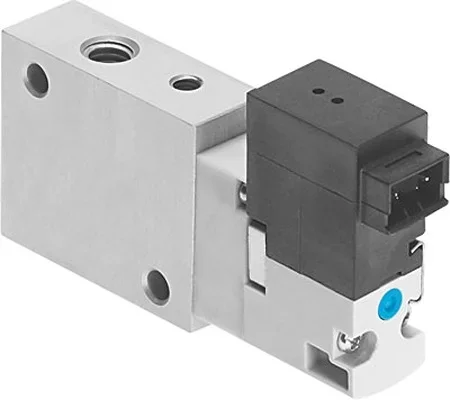 Electrodistributeur pneumatique Festo série VOVG fonction Monostable, Electrique, M5, 24V c.c.