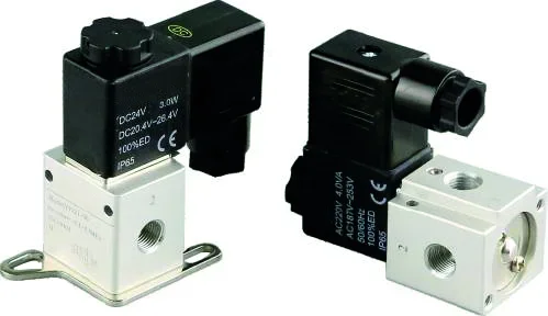 Electrodistributeur pneumatique RS PRO série ET fonction 3/2, Solénoïde, G 1/4