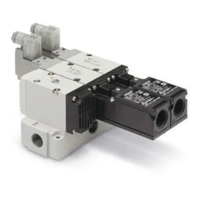 Electrodistributeur pneumatique SMC série VP fonction 3 Port Solenoid Valve, Solénoïde, G 1/2