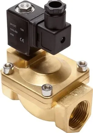 Électrovanne 2/2 voies en laiton G 1-1/2″ 230 V Eco, joint EPDM