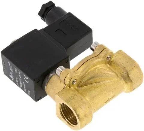 Électrovanne 2/2 voies en laiton G 1/2&Prime; 24 V CA Eco (NF)