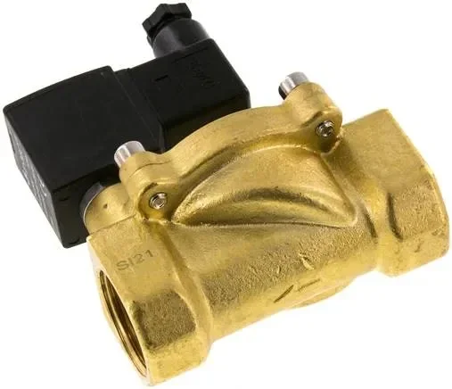 Électrovanne 2/2 voies en laiton G 1″ 230 V Eco (NF), joint EPDM